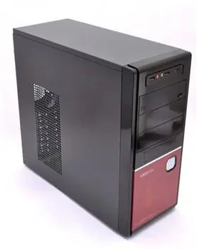 AMEI AM-C3001BR černá/červená / Skříň / ATX, E-ATX