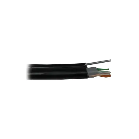 Planet UTP kabel Cat5e venkovní, drát / Síťový kabel / 305m / PE+PVC dvouplášť / ocelové nosné lanko
