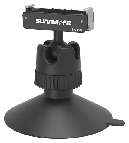 Sunnylife ON-SC113 / Magnetický adaptér / pro DJI Osmo Nano, Action 6 / kulový kloub 360° / přísavka 68 mm / 1/4