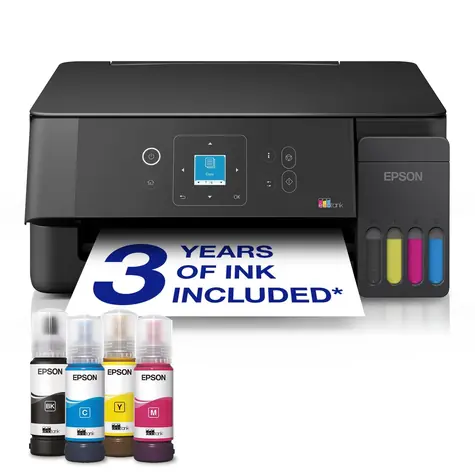 Epson EcoTank ET-2920 černá / Inkoustová multifunkce / A4 / 5760x1440dpi / tisk & sken & kop / USB & Wi-Fi