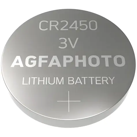 AgfaPhoto CR2450 Extreme Lithium / Knoflíková baterie / Lithiová / 3 V / 5 ks
