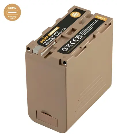Jupio NP-F970 ULTRA C 10050mAh / Akumulátor / pro Sony NP-F970 / USB-C nabíjení