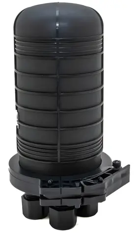 XtendLan Vodotěsná optická spojka 24 vláken / Optická spojka / Zemní, zeď, stožár / 4x6 / 4 prostupy / 300x120 mm