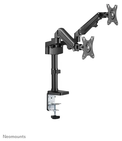 Neomounts TIS DS70-750BL2 černá / Stolní držák pro 2 monitory / 17-27