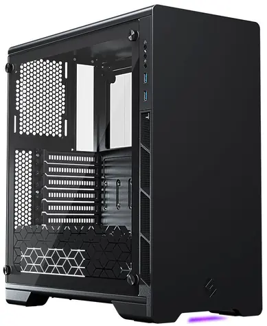 Metallic Gear by Phanteks NEO V2 černá / Počítačová skříň / ATX / 2x 120mm fan / 2x USB 3.0 / RGB / tvrzené sklo