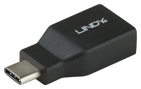 Lindy USB-C - USB-A černá / Adaptér / USB 3.2