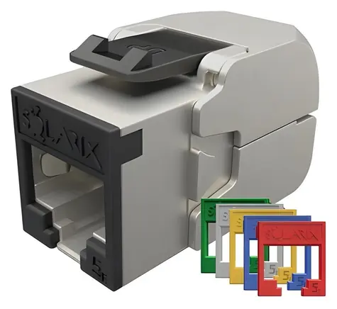 Solarix samozářezový keystone CAT6 STP RAL FIT / Keystone / RJ-45 / stíněný