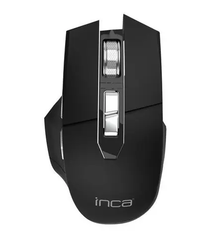 Inca IWM-555 černá / Bezdrátová myš / Bluetooth / 1600 DPI / 7 tlačítek