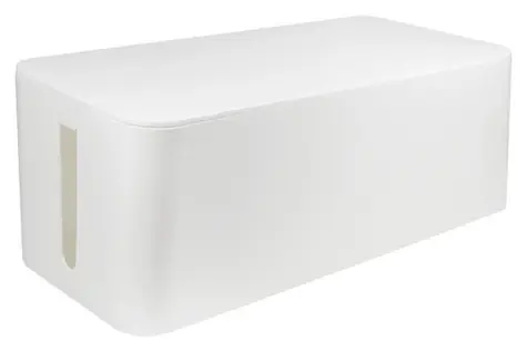 LogiLink Krabice na organizaci kabelů bílá / Krabice na organizaci kabelů / plast / 407 x 157 x 133,5 mm
