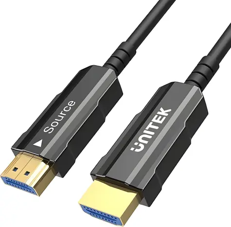 Unitek Kabel optický HDMI 2.0 AOC 25 m / Kabel / 4K 60Hz