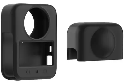 Puluz PU783B černá / Silikonové pouzdro / pro DJI Osmo 360 / s krytkou objektivu