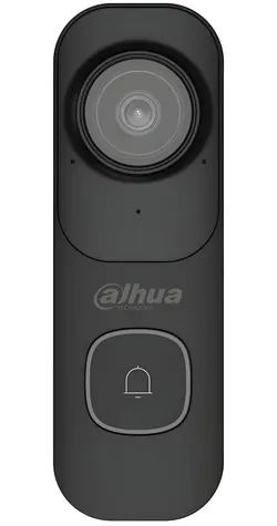 Dahua DB41AB černá / Chytrý domovní zvonek / Wi-Fi / 4 Mpix / IP65 / CZ aplikace