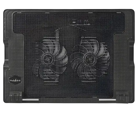 Nedis Chladicí stojan na notebook černá / Chladicí stojan na notebook / do 18