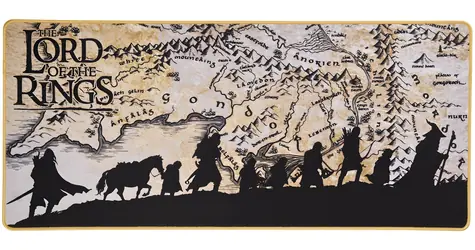 Superdrive Lord of the Rings / Herní podložka pod myš / XXL / 90 x 40 cm