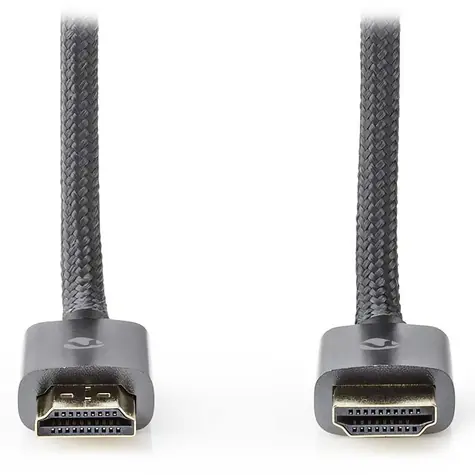 Nedis PROFIGOLD High Speed HDMI 5 m šedá / Kabel HDMI / 4K 60Hz / Ethernet / zlacené konektory