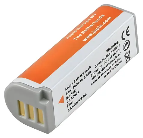 JUPIO NB-9L / Akumulátor pro fotoaparáty Canon / 800 mAh