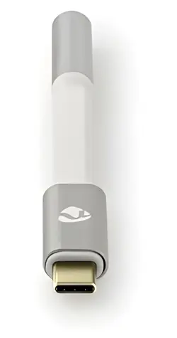 Nedis adaptér USB-C(M) - jack 3,5 mm(F) / Redukce / USB 2.0 / 0,08 m