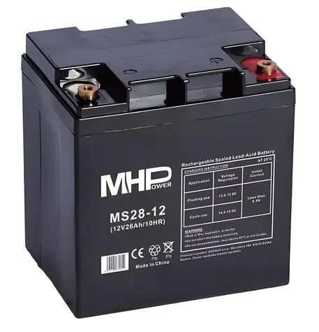 MHPower MS28-12 / Baterie / VRLA AGM / 12V / 28Ah