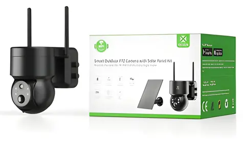 Woox R3569 / Venkovní kamera se solárním panelem / PTZ / Wi-Fi / bateriové napájení