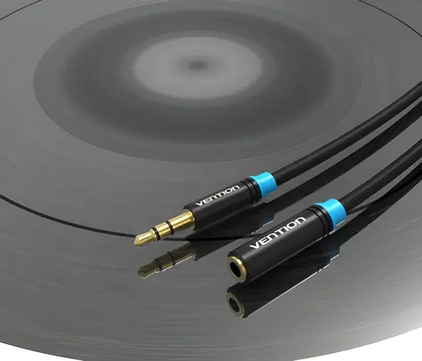 Vention Prodlužovací audio kabel Jack 3,5mm 1,5m / Audio kabel / 3,5mm jack (M-F)