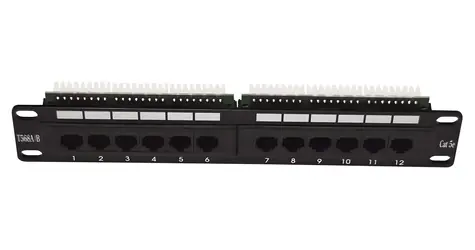 Lexi-Net Patch panel 12 port Cat.5e UTP / Patch panel / 10