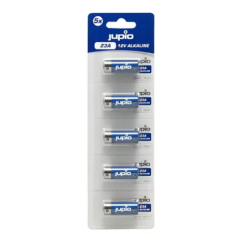 JUPIO Baterie 23A (MN21, V23GA) / Baterie / 12V / alkalická / 5 ks