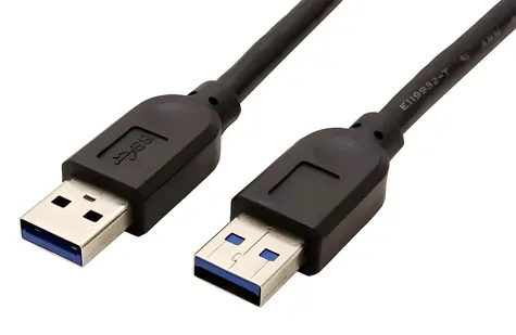 Roline USB 3.0 A(M)-A(M) černá / Kabel / Propojovací / 5Gbps / 3 m