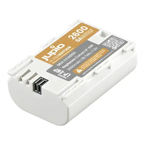 Jupio LP-E6P ULTRA / Baterie pro foto / 2600mAh / 6A / Canon EOS R5 Mark II