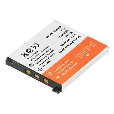 JUPIO Akumulátor pro digitální fotoaparát Casio (CCS0007) / NP-60 / 650 mAh