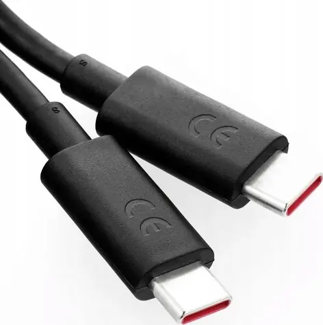 Motorola kabel USB-C(M) - USB-C(M) 1m černá / Kabel USB-C / 1 m