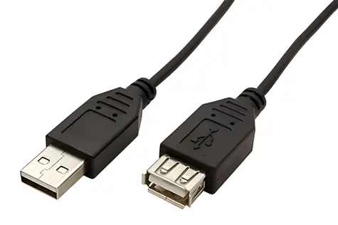 Goobay USB 2.0 prodlužovací kabel černá / Prodlužovací kabel / USB-A (M) - USB-A (F) / 60 cm