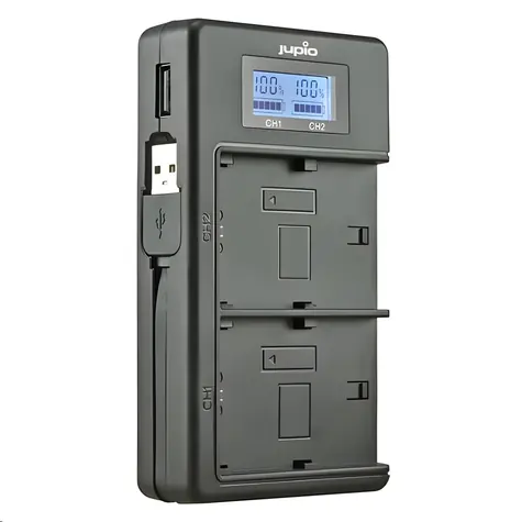 Jupio nabíječka pro Panasonic DMW-BLF19E / Nabíječka / Duální