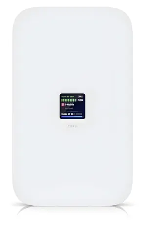 Ubiquiti UniFi 5G Max / Router / 5G NR/4G LTE / dual SIM + eSIM / 2,5GbE / PoE