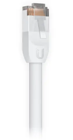 Ubiquiti UACC-Cable-Patch-Outdoor-1M-W bílá / Venkovní patch kabel / Cat5e / RJ45 / 1 m / STP