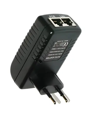 MHPower PoE napájecí zdroj 12V/1,5A / PoE injektor / Přímo do zásuvky