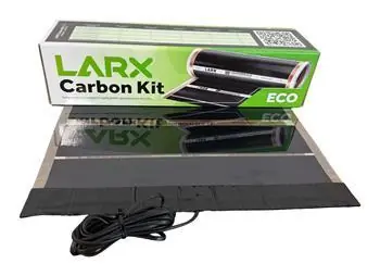 LARX Carbon Kit eco 80W 1,6x0,5m / Topná fólie / svépomocná instalace