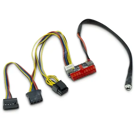 Inter-Tech Mini-ITX PSU 120W REV.2 / Napájecí adaptér / Mini-ITX / max. 120 W / bez zdroje