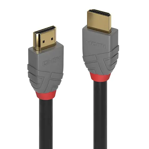 Lindy Anthra Line 36963 černá / HDMI kabel / HDMI 2.0 / 4K 4096×2160 px / 18 Gbit/s / 2 m