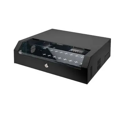 Digitus SOHO Slim DN-19 04U-PB-B černá / Nástěnný rozvaděč / 19