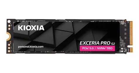 Kioxia Exceria Pro G2 4TB / SSD / M.2 2280 / PCIe 5.0 x4 / TLC / R:14700MB/s / W:13700MB/s