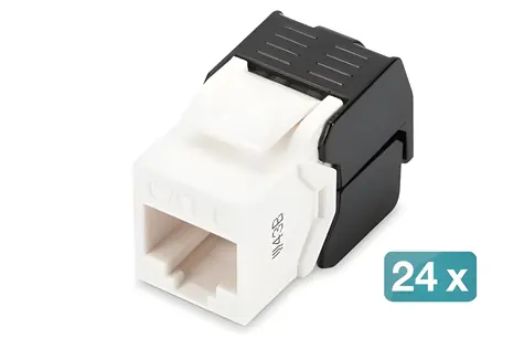 Digitus DN-93603-24 / Keystone modul / CAT6 / nestíněný / 24 ks