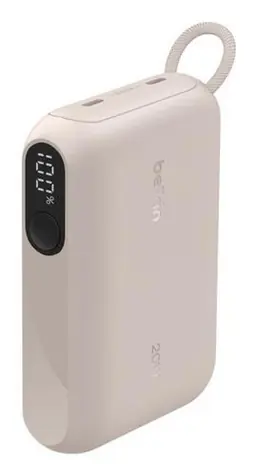 Belkin PowerBanka 10000mAh písková / Powerbanka / 20W / USB-C / s displejem