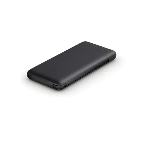 Belkin BPB006BTBLK černá / Powerbanka / 10 000 mAh / USB-C + Lightning kabel / 18 W PD