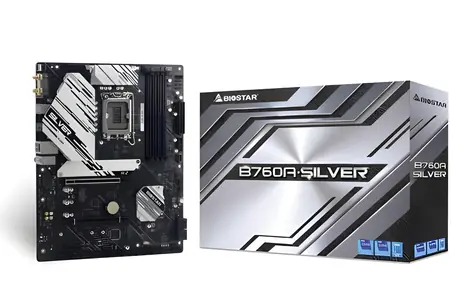 Biostar B760A-SILVER / Základní deska / Intel B760 / LGA1700 / DDR5 / ATX