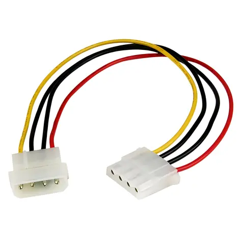 StarTech napájecí kabel LP4 (Molex 4-pin) / Prodlužovací kabel / 30 cm