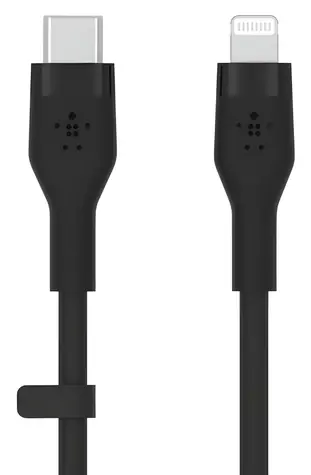 Belkin CAA009bt3MBK černá / Kabel USB-C na Lightning / 3 m / 15W / MFi