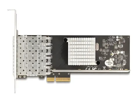 DeLock PCI Express x4 / Síťová karta / 4x SFP Gigabit LAN / Intel i350