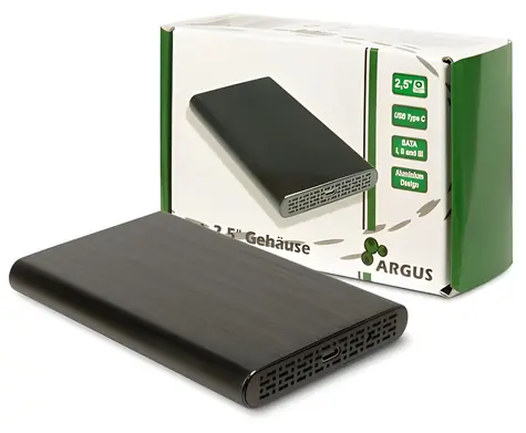 Inter-Tech GD-25010 černá / USB rámeček / 2.5