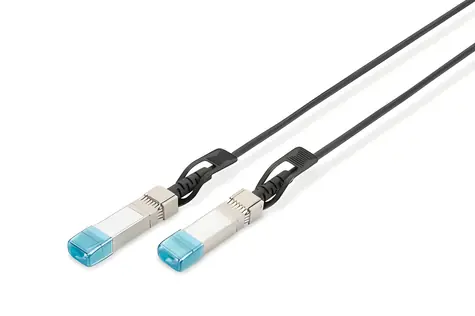 Digitus SFP+ 10G DAC černá / Kabel / Twinax / SFP+ - SFP+ / 0,5 m