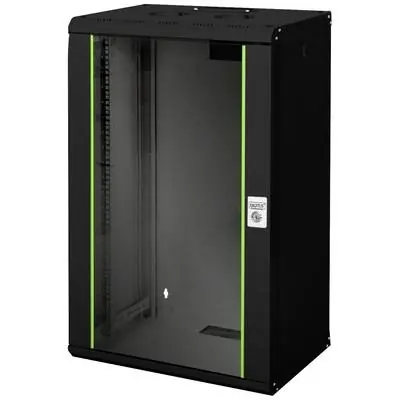 Digitus Unique DN-19 20-U-JZ černá / Nástěnný rozvaděč / 20U / 19